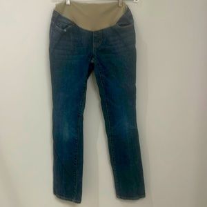 Indigo Blue Petite Small Maternity Jeans. Great condition!